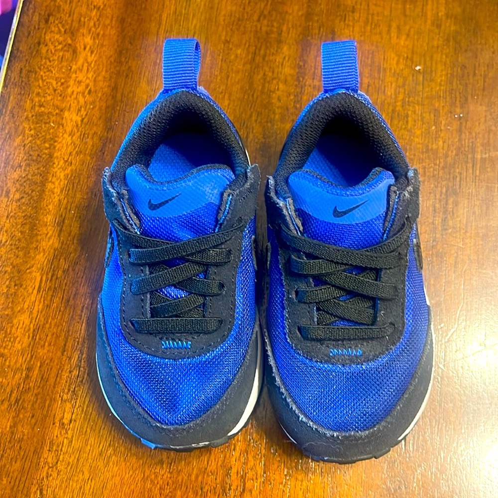 Toddler's Nike Waffle One Racer Blue/Black-White size 5C Toddler